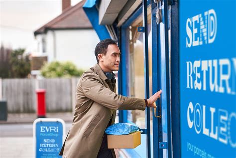 parcel shop returns near me